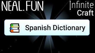 How to Make Spanish Dictionary in Infinite Craft | Get Spanish Dictionary in Infinite Craft