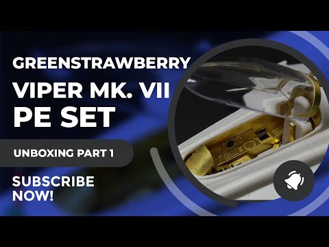 Green Strawberry 1//32 Colonial Viper Mk VII Cockpit /& Exterior Photo Etch Set
