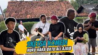Sketsa komedi'huru hara batu ali ajaib'#komedi #bodorsunda #adekipli
