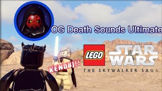 Lego Star Wars the Skywalker Saga Characters  with OG death sounds Ultimate