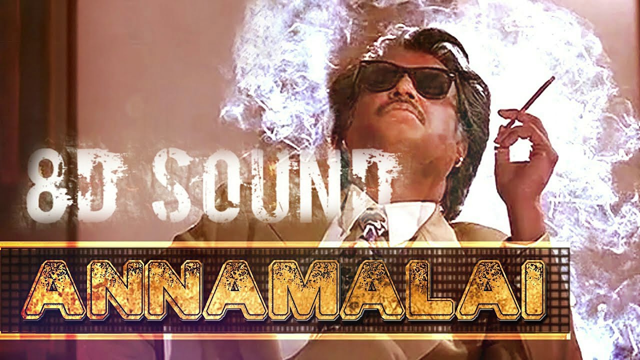 Annamalai   8d Sound Theme Music  Mass BGM  Rajanikanth  Deva