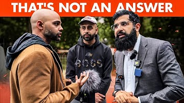 Muslim Patiently Dismantles Atheist’s Excuses | Speakers Corner