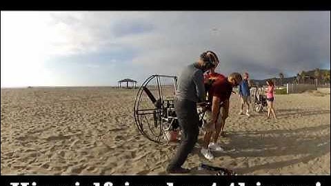 Tandem Paramotor Flight With The Flat Top Powered Paraglider! EXTREME PPG Fun!