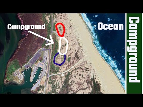 Oregon Inlet Campground Complete Tour | All Sites & Amenities