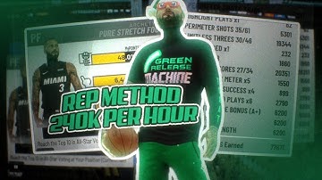 2K19 HOW TO REP UP FAST AFTER PATCH 240K+ REP IN UNDER AN HOUR ALL ARCHETYPES  REP UP EXTREMELY FAST