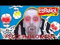 Canciones de Halloween con Steve and Maggie Español Latino | Feliz Halloween |Aprende Español Latino
