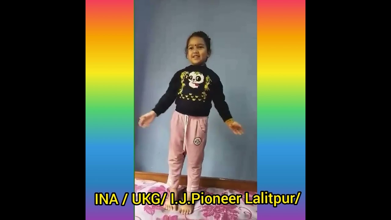 students preparing dance through online classes Ena i.j.pioneer&Aliza pragati adarsh/ Gautam Nakarmi