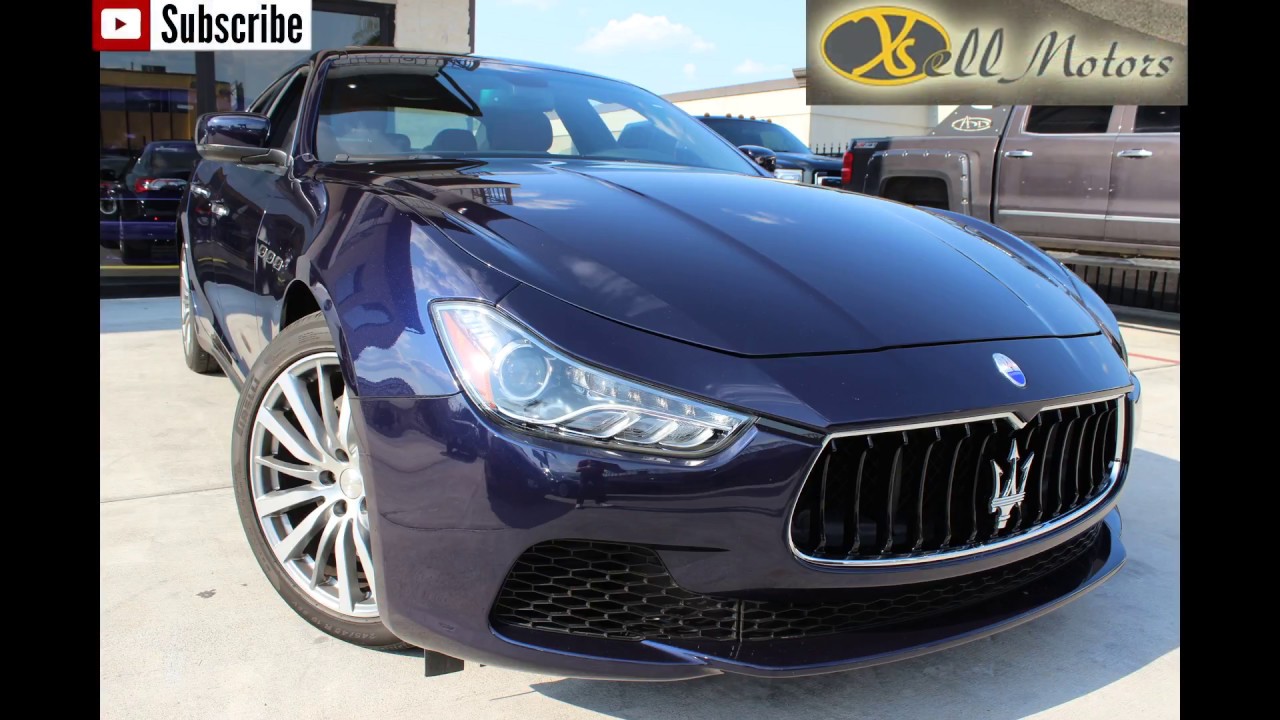 2015 Maserati Ghibli Factory Warranty @ Xsell Motors! - YouTube