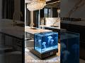 Ultimate Luxury Kitchen: Jellyfish Aquarium Island Concept