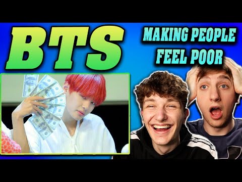 BTS Making People Feel Poor REACTION!!