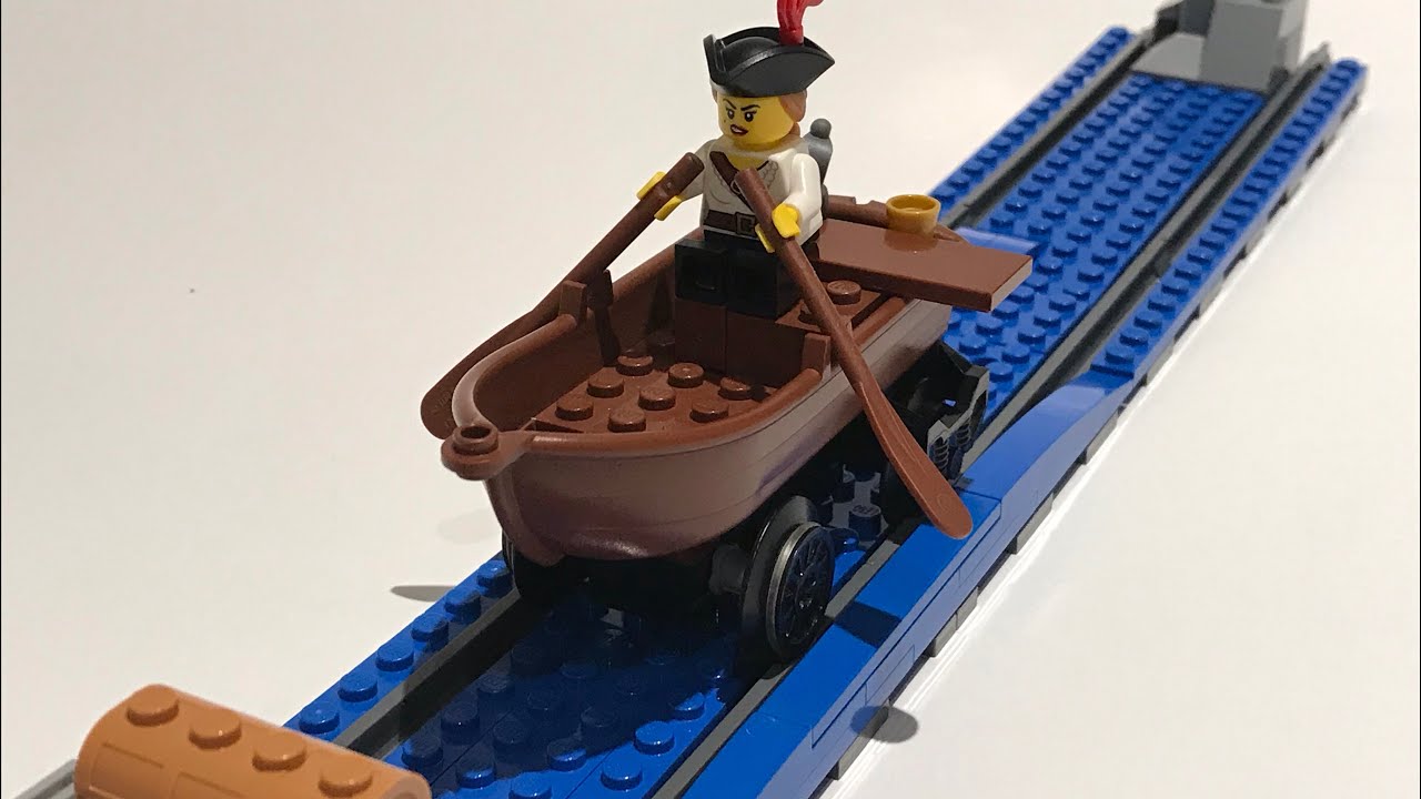 My Custom Moving LEGO Boat