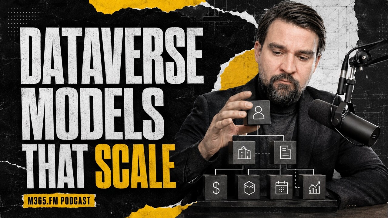Design Dataverse Data Models for Complex Business Apps