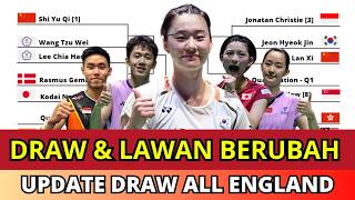 UPDATE ON THE 2026 ALL ENGLAND DRAWING RESULTS~ OPPONENT CHANGES AGAIN! #allengland2026