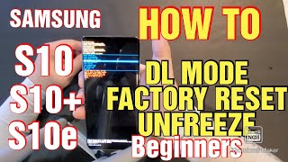 How to Reset Samsung Galaxy S10, S10e, & S10+ (Plus) - Hard Reset / DL Mode / Reset/ Unfreeze screenshot 3