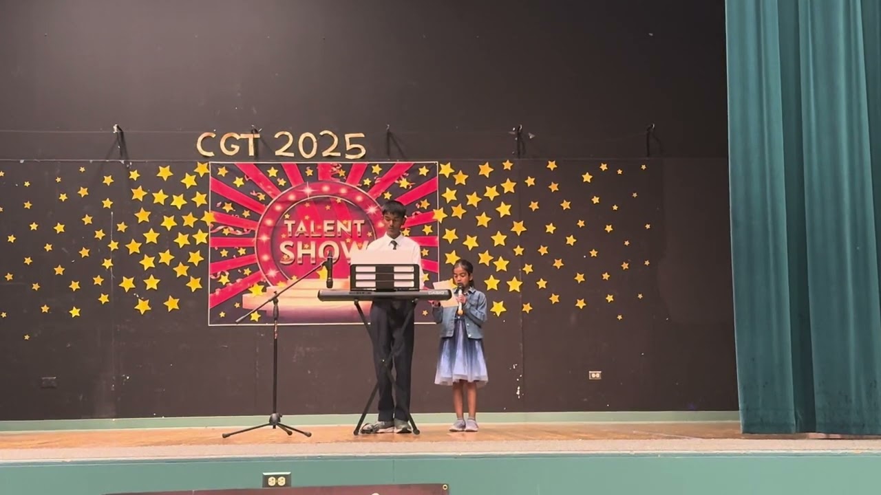 Curtner Elementary School talent show 2025