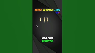 Music Reactive Leds Circuit Using 8050 Transistors #musicreactiveled #musicled #8050