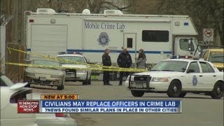 Denver police chief wants a civilian-staff crime lab
