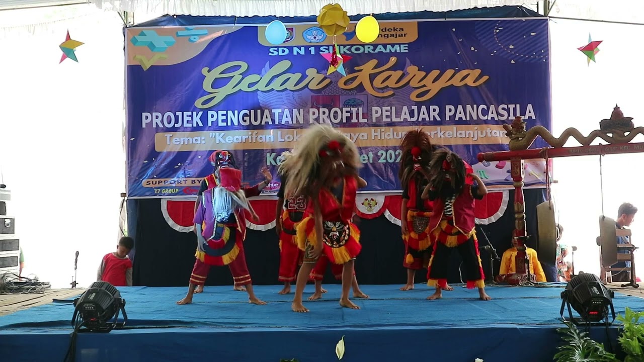 TARI GANONGAN || Gelar Karya Projek Penguatan Profil Pelajar Pancasila SD N 1 Sukorame