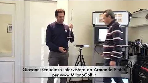 Giovanni Gaudioso mostra il SAM PUTT LAB