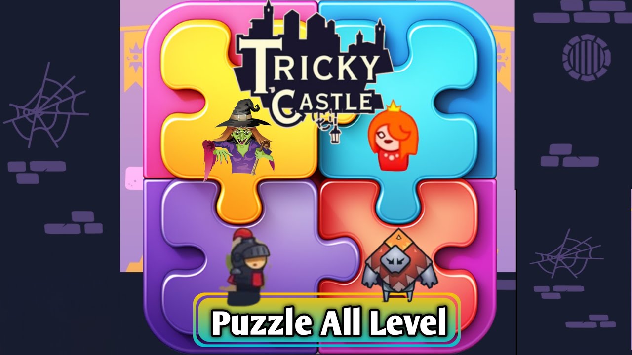 Tricky Castle // How to find All Puzzle Level  // 4K Gameplay