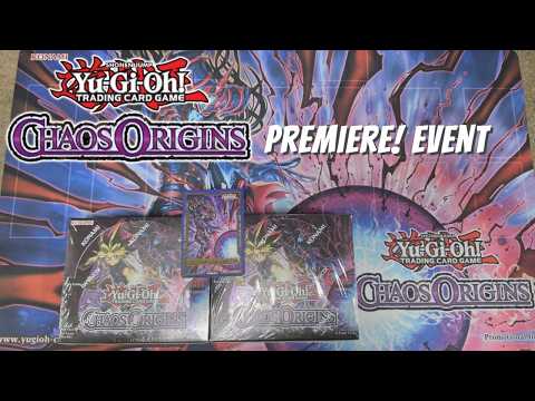 Yugioh Chaos Origins Premiere! Event 2x Box Openings!!!