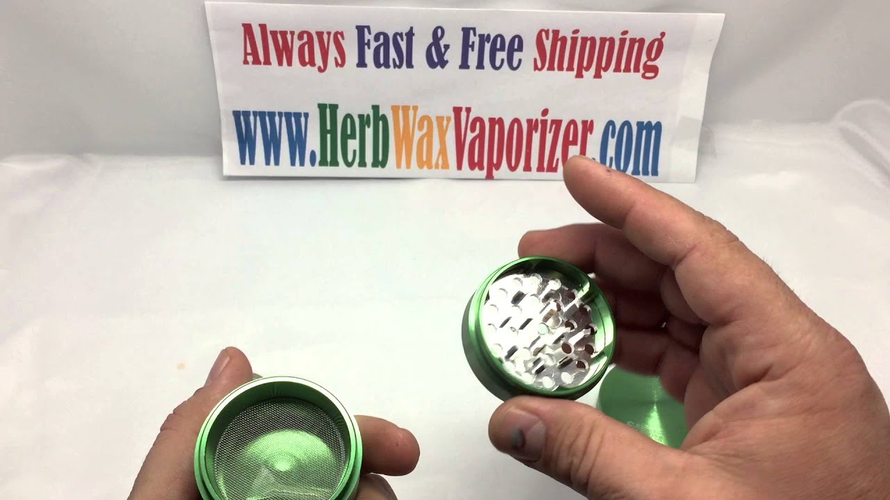 grinder green 4 parts sharper sharp stone subhom cirrus boom yocan vaporizer herb wax cannabis marij