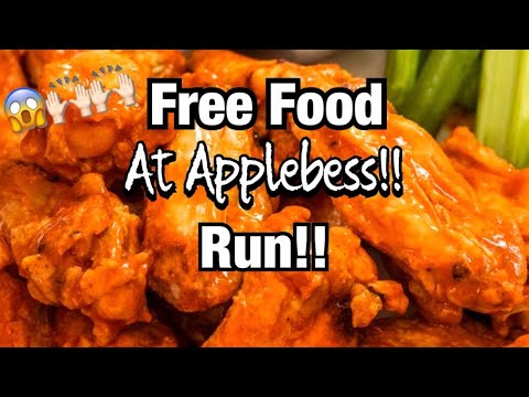 Free Food at Applebee’s !! Free food 2020 | Free food promo code | RUN 🏃🏻‍♀️💨