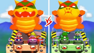 Mario Party 64 Series - Collection 2 vs 2 Minigames - Couple Mario and Peach vs Yoshi