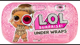 LOL SURPRISE DOLL EYE SPY UNDERWRAP unboxing, review and dress up