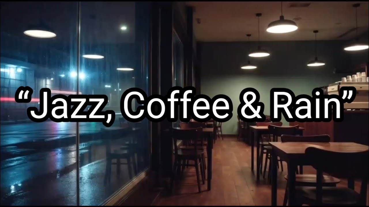 Relaxing Jazz Piano Music ☕ 4K Cozy Coffee Shop Vibes for Studying & Working