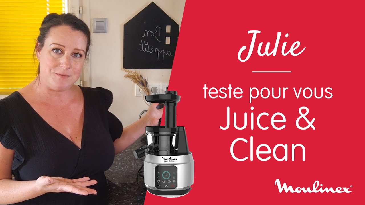 MOULINEX l Avis sur le Juice & Clean : l'extracteur de jus pour