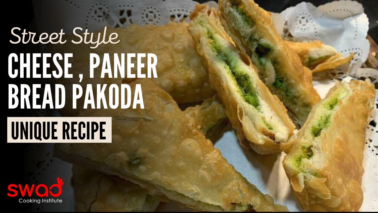 Cheese Paneer Bread Pakoda Bread Pakada Pakora Evening Snacks