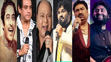 Mere Mehboob Qayamat Hogi - Kishore Kumar Vs Amit Kumar Vs Md Aziz Vs Babul S. Vs K. Sanu Vs Arijit