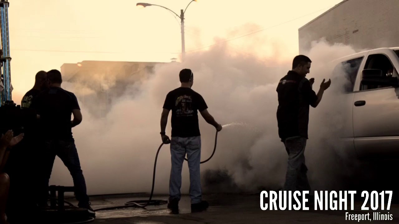 Highlights of Cruise Night 2017 - Freeport, Illinois - YouTube