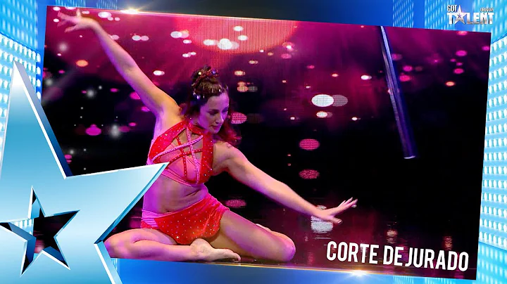 LEONOR se luci con su rutina de FLYING POLE | Cort...