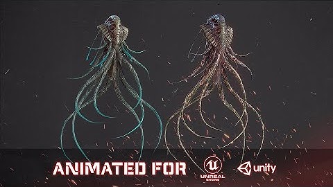 Alien 5  |  Game Ready 3D Model