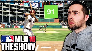 I PLAYED THE HIGHEST RATED MLB THE SHOW...