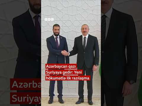 Azərbaycan qazı Suriyaya