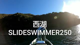 2023.10.23 西湖 スライドスイマー 250 炸裂! SWIMBAIT deps SLIDESWIMMER