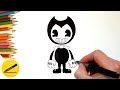 How to Draw Bendy (Bendy and the Ink Machine) - Как Нарисовать Бенди поэтапно