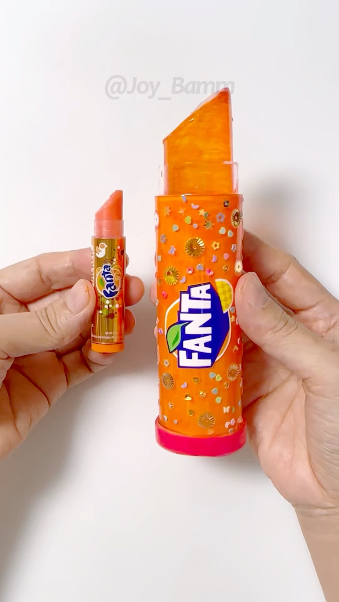 ?Fanta Lip Smacker DIY with Nano Tape! #squishy