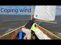Testing sail configurations in strong winds how i managed my canoe o 239
