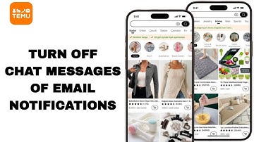 How To Turn Off Chat Messages Of Email Notifications On Temu App
