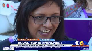Committee approves ratification of Equal Rights Amendment