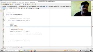 Belajar JAVA 1 | Hello Java,Variabel,komentar di Java