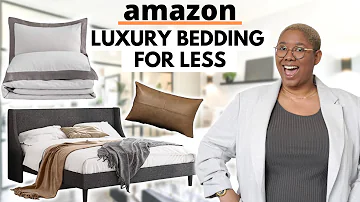 AMAZON Designer Bedding on a Budget! (TOP LUXURY PICKS)