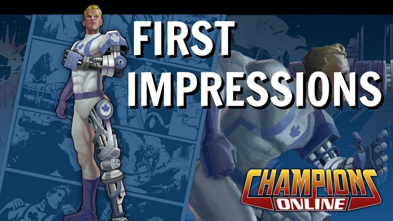 Champions Online First Impressions | Tutorial Gameplay - YouTube