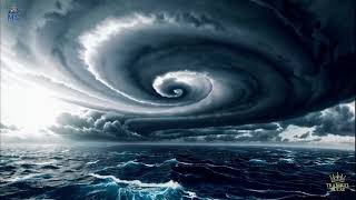 Ocean Vortex 🌊 | 12-Minute Cinematic Storm Preview (Original Ambient Track) ASMR Relaxing Ambiance