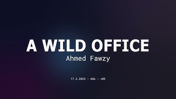 Wild Office - Unreal Fellowship Participation 2023