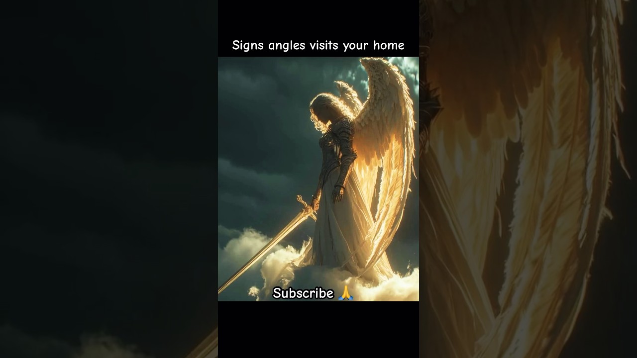 Signs angels visits your home ❤️ 
